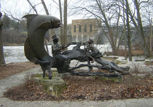 fish statue